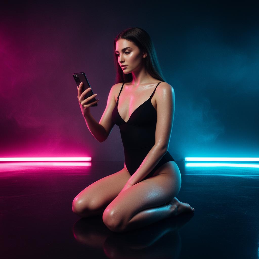 Blowketing model creating premium content
